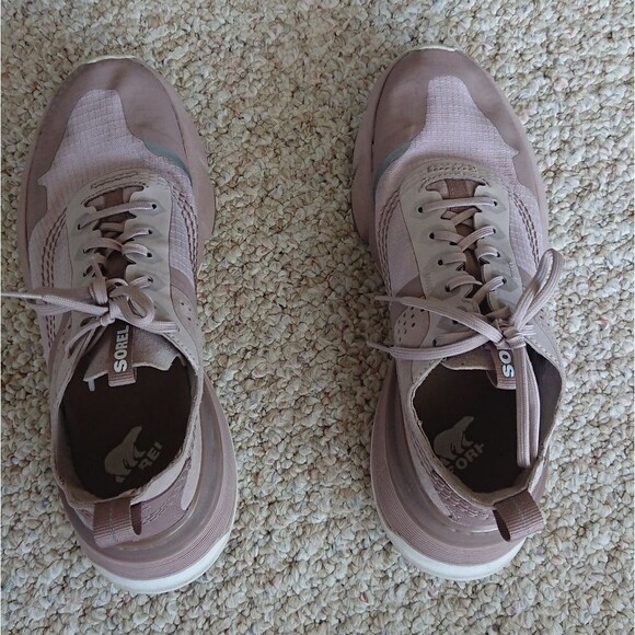 Sorel Kinetic Rush sneakers in mauve size 7.5 - Picture 3 of 12